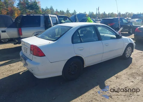 2005 Honda Civic Lx z USA, uszkodzony, nr VIN 2HGES16595H629723
